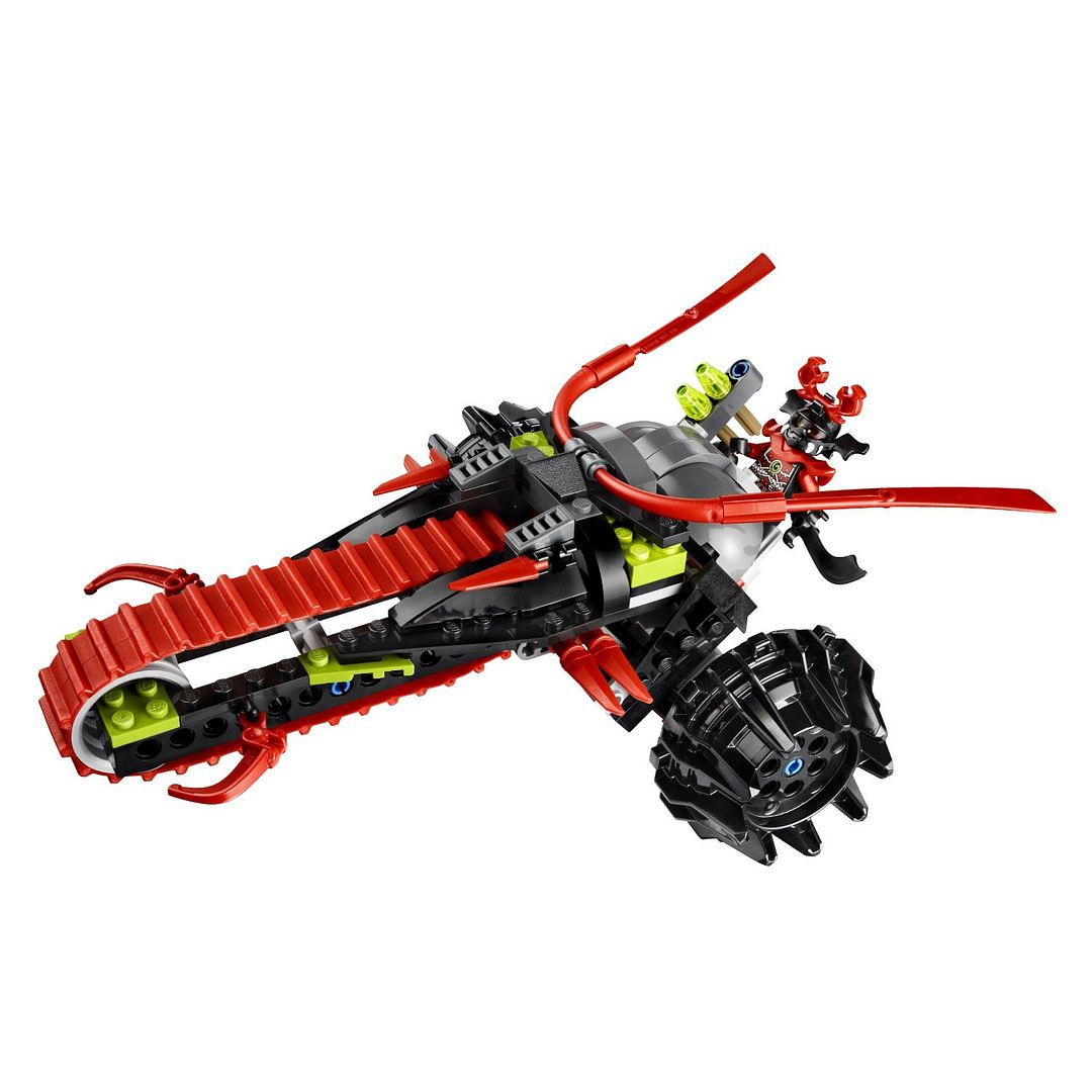 january 2013 lego ninjago 70501 warrior bike *new & sealed